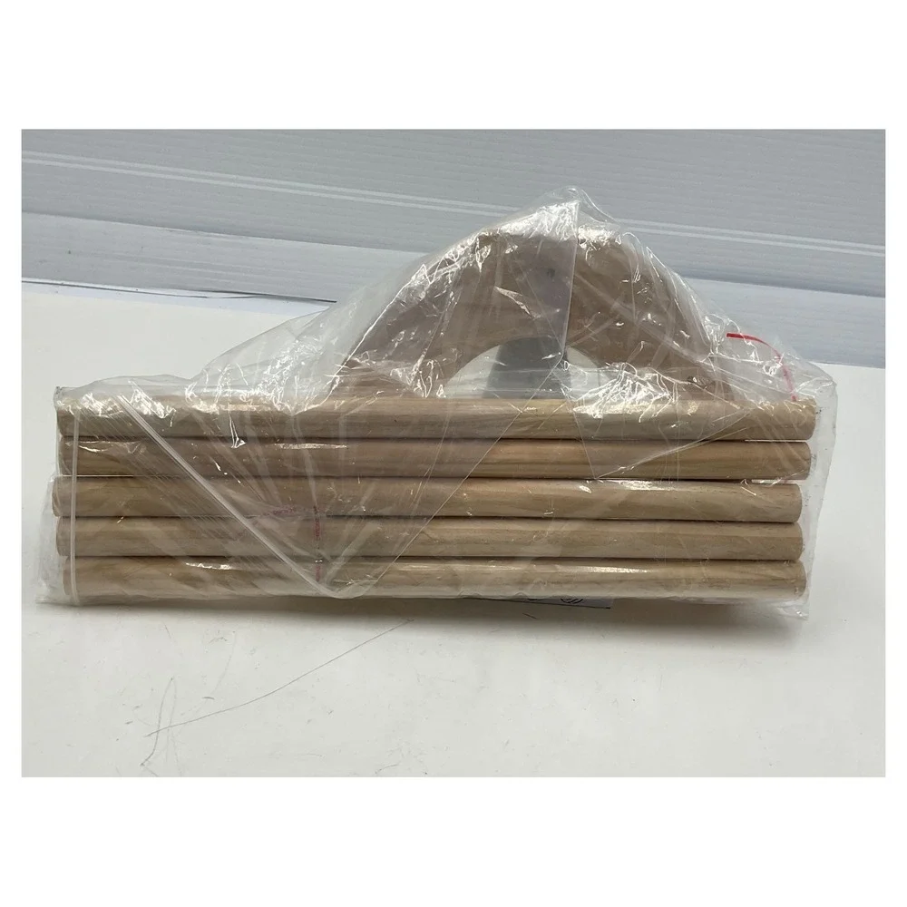 Natural Wood Chicken Perch Roosting Bar Stand for Brooder or Coop 6-Bar‎ Kit
